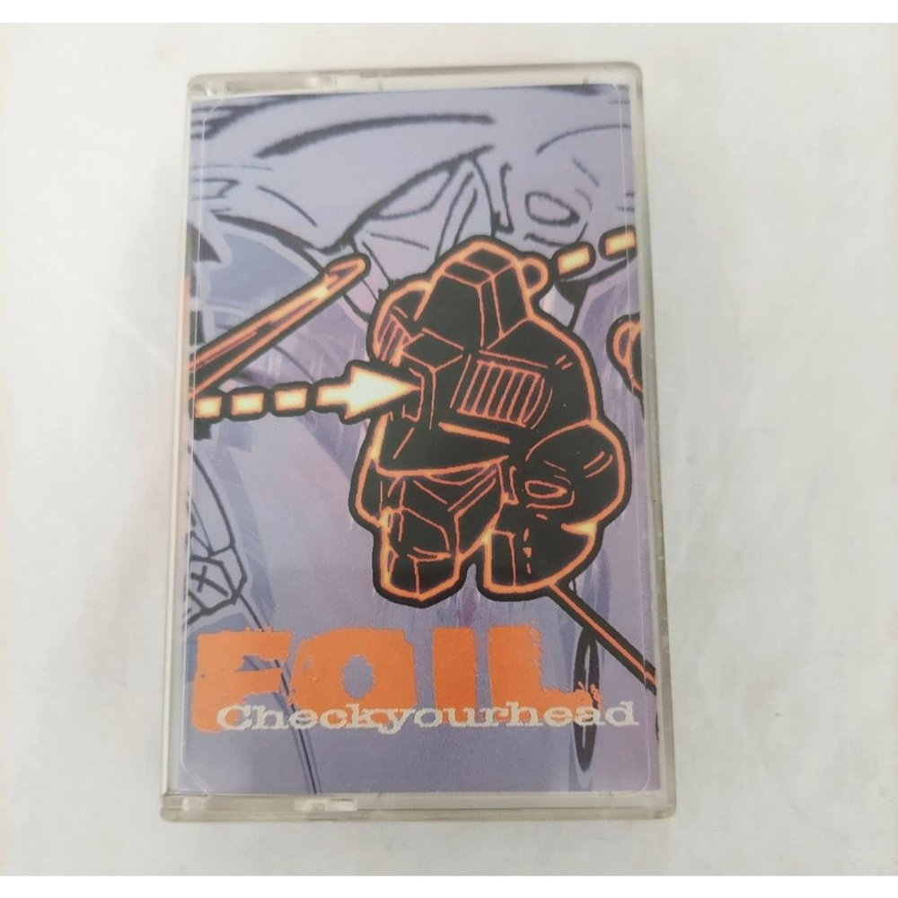 Foil - Check Your Head (1996, Foil <MCXVLIII) Cassette Tape Vintage Super Rare